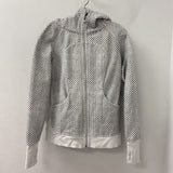 LULULEMON WOMEN'S ACTIVE TOP white grey 6