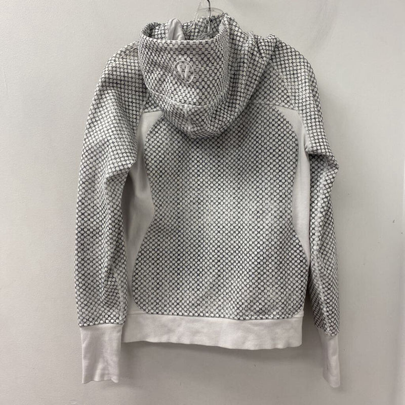 LULULEMON WOMEN'S ACTIVE TOP white grey 6