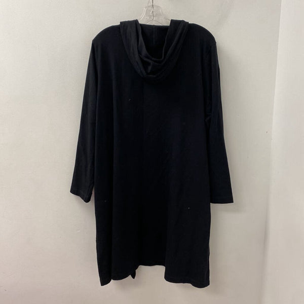 EILEEN FISHER WOMEN'S CARDIGAN black XL