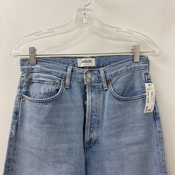 AGOLDE WOMEN'S JEANS blue XS/25