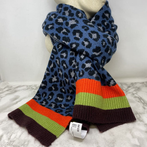 ECHO WOMEN'S SCARF/SHAWL blue black orange green brown