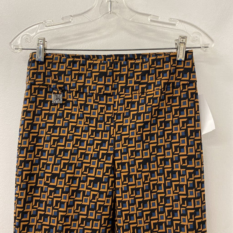 JOSEPH RIBKOFF WOMEN'S PANTS tan blue black 8