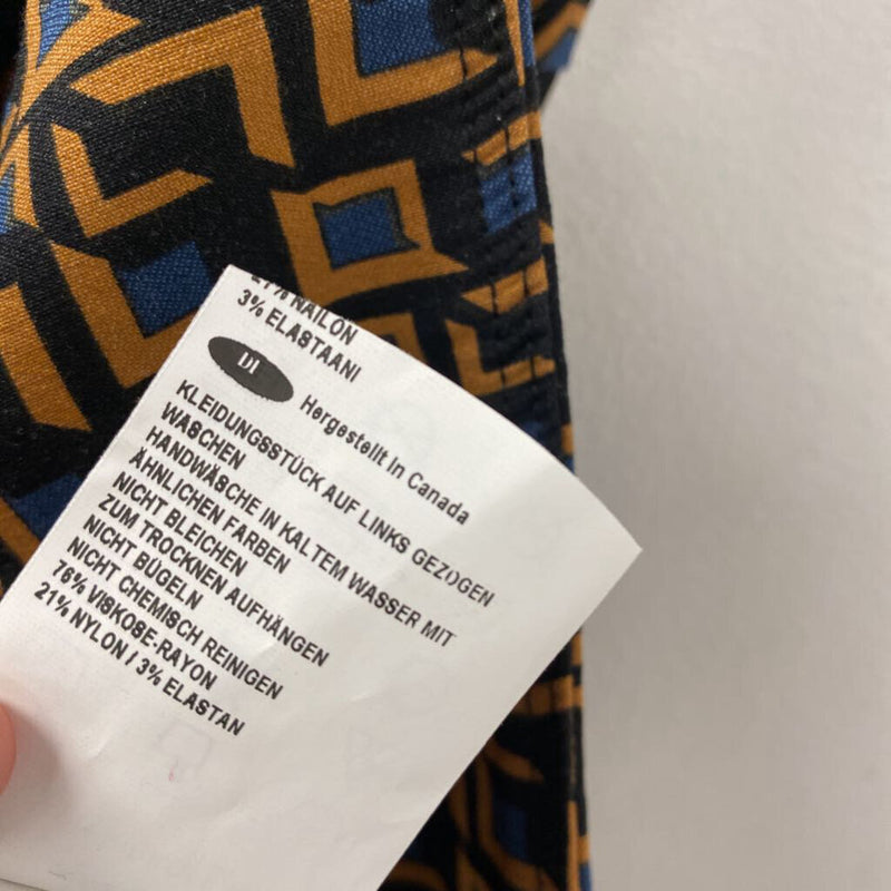 JOSEPH RIBKOFF WOMEN'S PANTS tan blue black 8