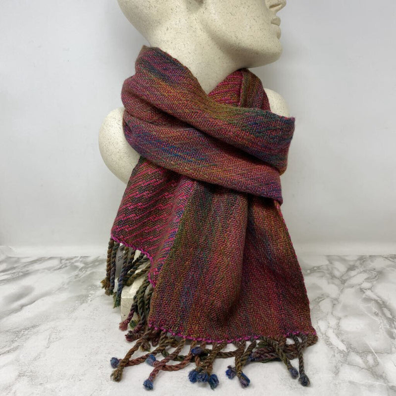 WOMEN'S SCARF/SHAWL pink green multi