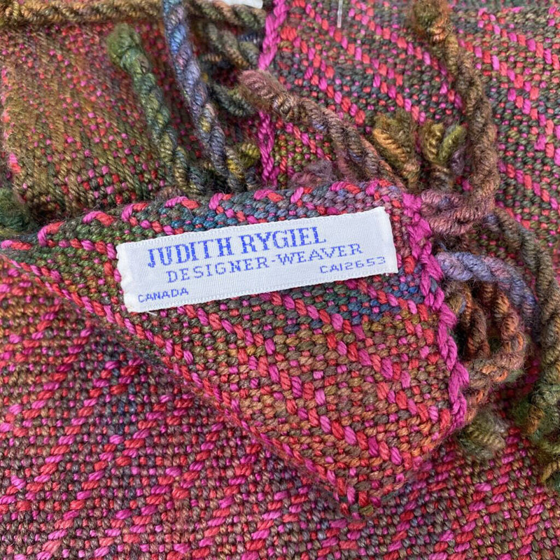 WOMEN'S SCARF/SHAWL pink green multi