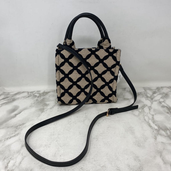 H&M WOMEN'S BAG black beige