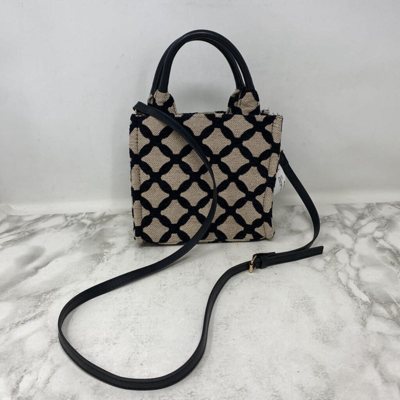 H&M WOMEN'S BAG black beige