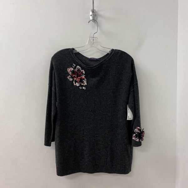 LAUREL WOMEN'S SWEATER grey pink S/1