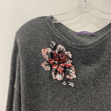 LAUREL WOMEN'S SWEATER grey pink S/1