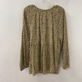OLD NAVY WOMEN'S PLUS TOP animal print XXL Tall