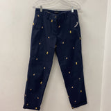 TALBOTS WOMEN'S PANTS navy multi 2