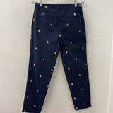 TALBOTS WOMEN'S PANTS navy multi 2