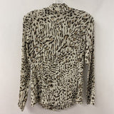 JNY jones new york WOMEN'S BLOUSE/SHIRT animal print S
