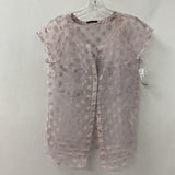 SISLEY WOMEN'S BLOUSE/SHIRT pinkdots XS