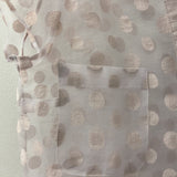 SISLEY WOMEN'S BLOUSE/SHIRT pinkdots XS