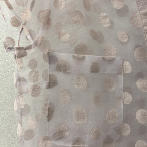 SISLEY WOMEN'S BLOUSE/SHIRT pinkdots XS