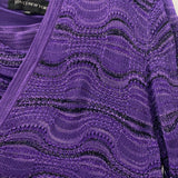 JNY jones new york WOMEN'S DRESS purplesilver M