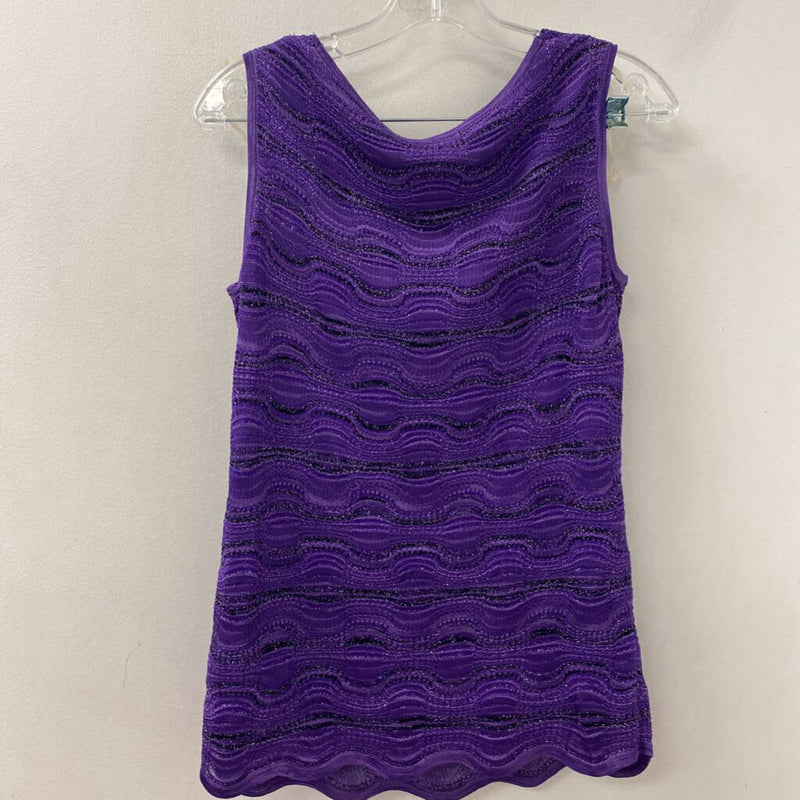 JNY jones new york WOMEN'S DRESS purplesilver M