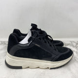 GEOX WOMEN'S SNEAKERS black cream 7