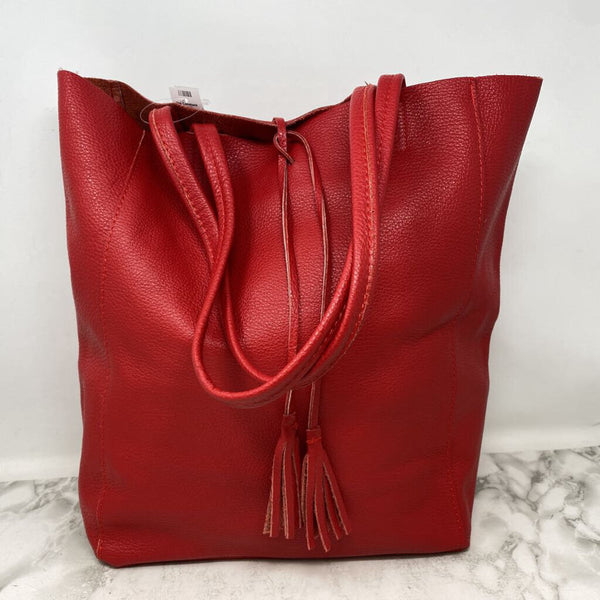 vera pelle WOMEN'S BAG red