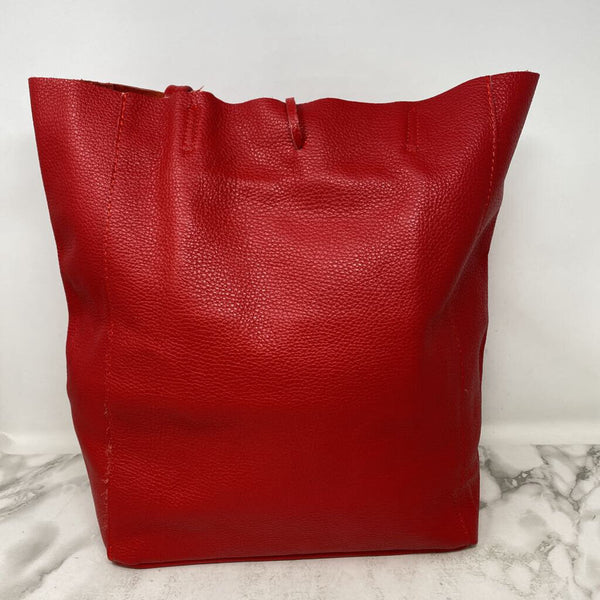 vera pelle WOMEN'S BAG red