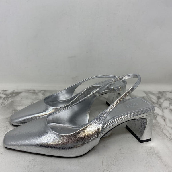 ZARA WOMEN'S HEELS silver 38