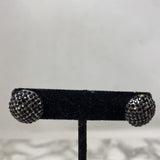 WOMEN'S EARRINGS black silver