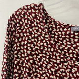 SAMOON WOMEN'S PLUS TOP red white black Plus