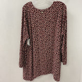 SAMOON WOMEN'S PLUS TOP red white black Plus