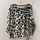 EVIDENCE WOMEN'S SWEATER animal print L