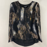 VEX collection WOMEN'S BLOUSE/SHIRT mixed animal print S/36