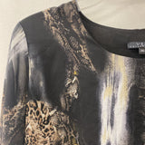 VEX collection WOMEN'S BLOUSE/SHIRT mixed animal print S/36