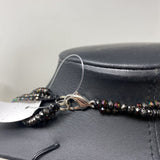 WOMEN'S NECKLACE black silver