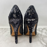 BADGLEY MISCHKA WOMEN'S FOOTWEAR black silver 7