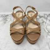 PRADA WOMEN'S SANDALS beige 39.5