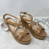 PRADA WOMEN'S SANDALS beige 39.5