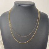 WOMEN'S NECKLACE gold grey