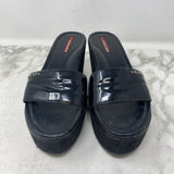 PRADA WOMEN'S SANDALS black 37.5