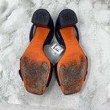 SANTONI WOMEN'S SANDALS navy 37.5