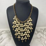 J CREW WOMEN'S NECKLACE gold white