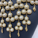 J CREW WOMEN'S NECKLACE gold white