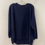 TALBOTS WOMEN'S PLUS TOP navy 3X