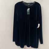 LAUREN ralph lauren WOMEN'S PLUS TOP dark green 3X