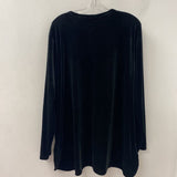 LAUREN ralph lauren WOMEN'S PLUS TOP dark green 3X