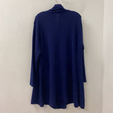 CLAUDIA NICHOLE WOMEN'S PLUS TOP navy 2X