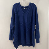 RACHEL rachel roy WOMEN'S PLUS TOP navy 3X