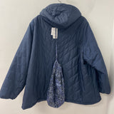 PENNINGTONS WOMEN'S PLUS OUTERWEAR navy 4X