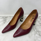 TANYA HEATH WOMEN'S FOOTWEAR burgundy black 41