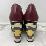 TANYA HEATH WOMEN'S FOOTWEAR burgundy black 41