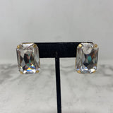 SHAY LOWE WOMEN'S EARRINGS clear gold